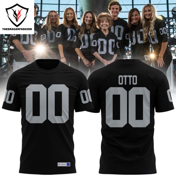 The Original Raider Jim Otto Las Vegas Raiders 3D T-Shirt