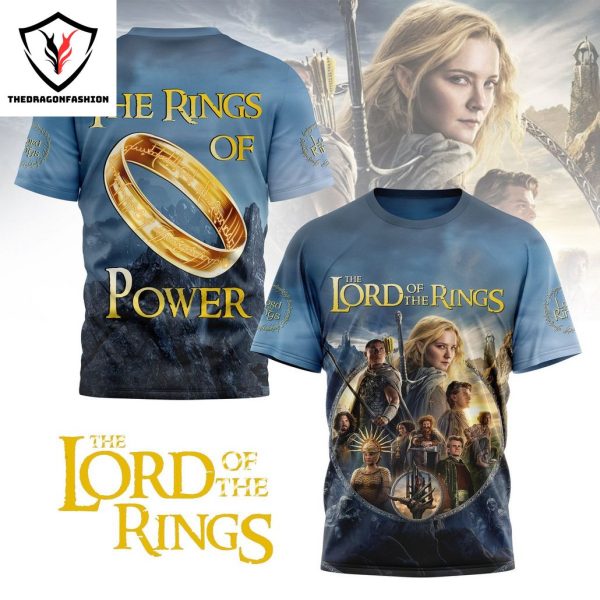 The Rings Of Power – The Lord Of The Ring 3D T-Shirt