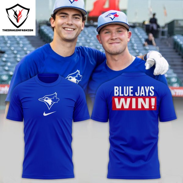 Toronto Blue Jays Wins Design 3D T-Shirt