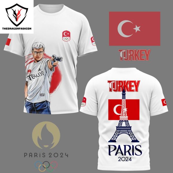 Turkish Yusuf Dikec Olympic Paris 2024 Design 3D T-Shirt