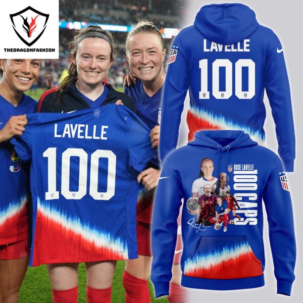 U.S. Womens National Soccer Team Rose Lavelle 100 Hoodie