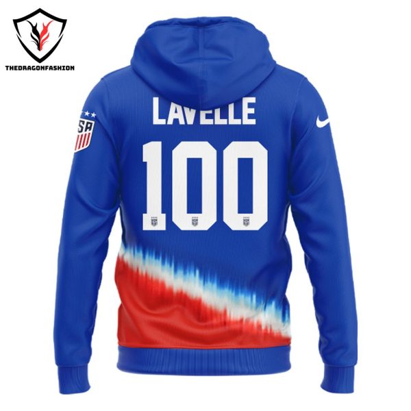 U.S. Womens National Soccer Team Rose Lavelle 100 Hoodie