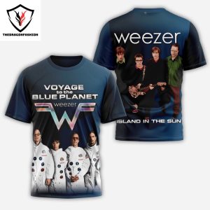 Voyage To The Blue Planet – Weezer Island In The Sun 3D T-Shirt