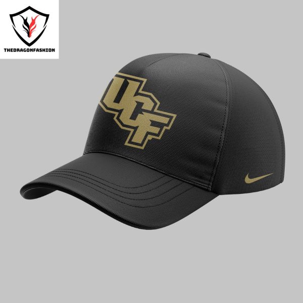 UCF Knights Football Design Black Cap