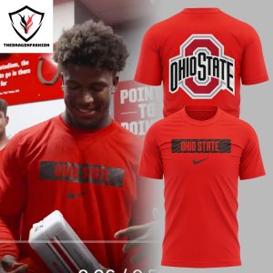 Follow Jesus Ohio State Buckeyes 3D T-Shirt – Red