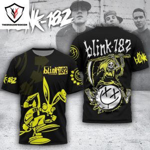 2024 Blink-182 One More Time Summer Tour 3D T-Shirt