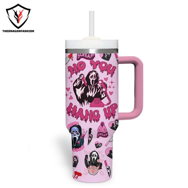 What Your Favorite Scary Movies Scream Tumbler With Handle And Straw