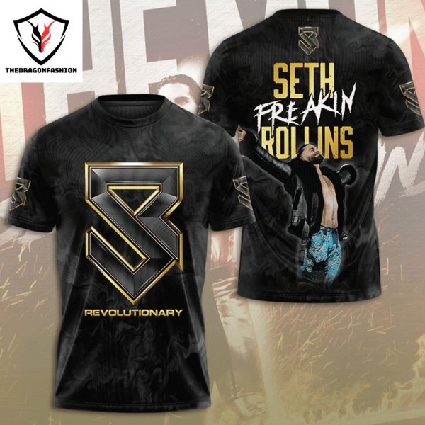 WWE Seth Freakin Rollins Revolutionary 3D T-Shirt