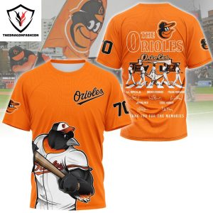 Baltimore Orioles Forever Not Just When We Win 3D T-Shirt – Black