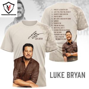 Luke Bryan The Good Ol Mind Of A Country Boy 3D T-Shirt