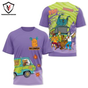 Scooby-Doo Halloween Boo Zoinks 3D T-Shirt