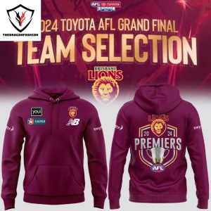 Brisbane Lions Australian Football League Champions 2024 Cap – Black