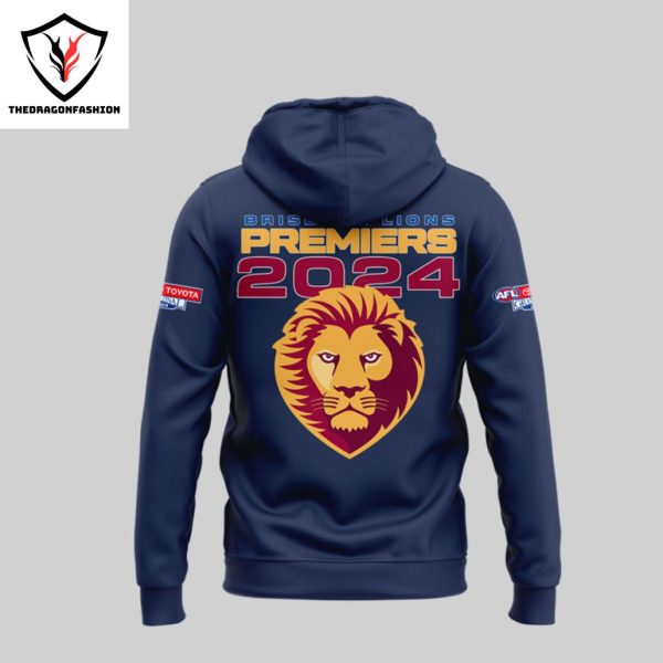 2024 Australian Football League Fremiers Brisbane Lions Hoodie