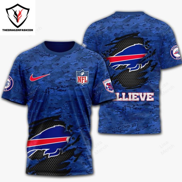 2024 Buffalo Bills – Billieve 3D T-Shirt