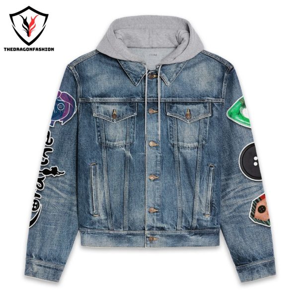 2024 Coraline Hooded Denim Jacket