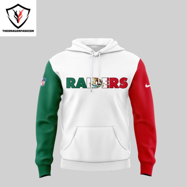 2024 Las Vegas Raiders x Mexico Design Hoodie