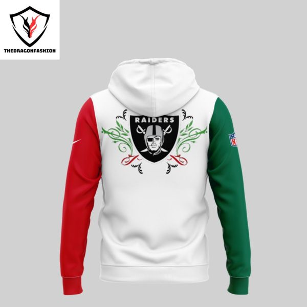 2024 Las Vegas Raiders x Mexico Design Hoodie