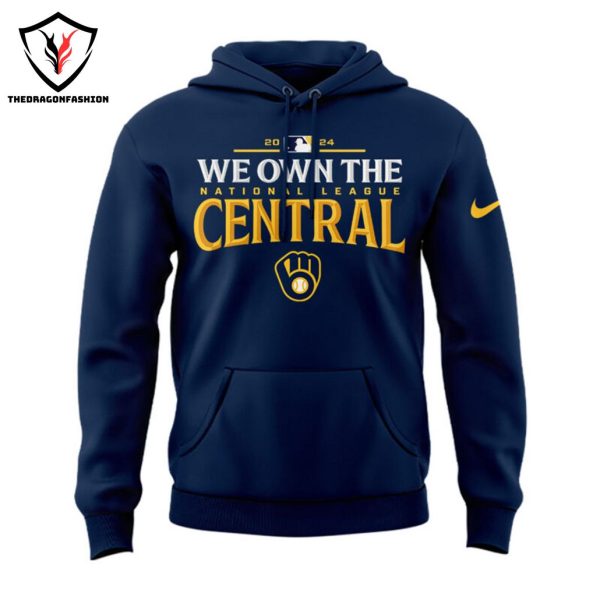 2024 Milwaukee Brewers Are Back To Back Nationa League Central Champs Hoodie