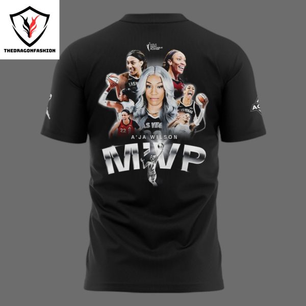 2024 MVP Aja Wilson Las Vegas Aces 3D T-Shirt