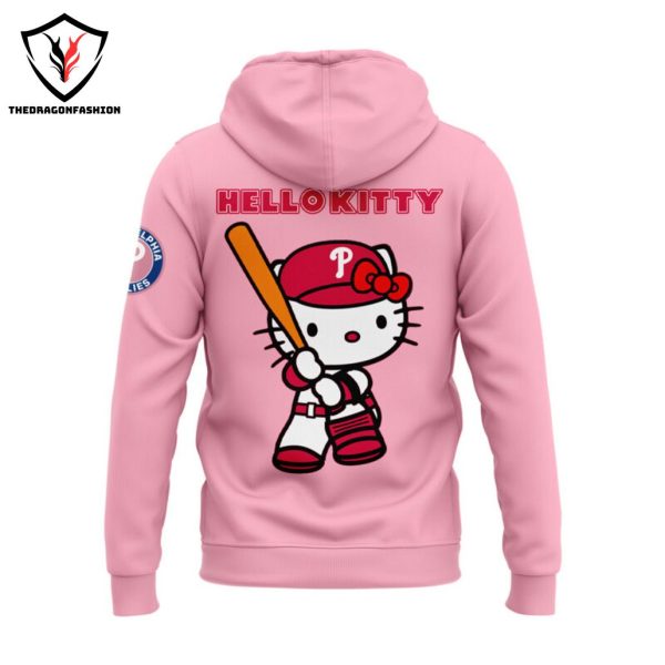 2024 Philadelphia Phillies x Hello Kitty Night Hoodie – Pink