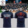 2024 Postseason October Ready Detroit Tigers 3D T-Shirt – White