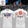 Detroit Tigers Fanatics 2024 Postseason Locker Room 3D T-Shirt – Blue