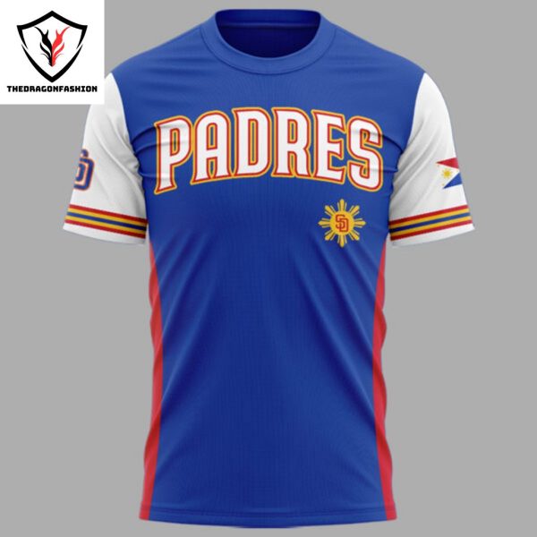 2024 San Diego Padres Filipino Heritage Night 3D T-Shirt