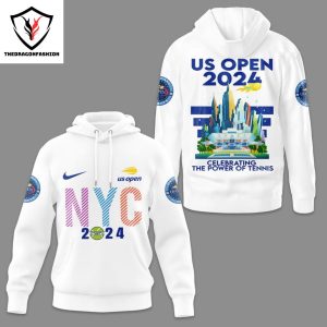 Celebrating The Power Of Tennis 2024 Us Open Hoodie