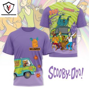 Trick Or Treat Scooby-Doo Halloween 3D T-Shirt