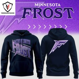 Minnesota Frost PWHL Playoff 2024 Design Hoodie – Purple