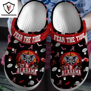 Alabama Crimson Tide Halloween – Fear The Tide Crocs