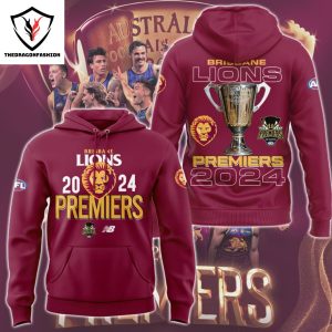 Brisbane Lions Australian Football League Champions 2024 Cap – Black