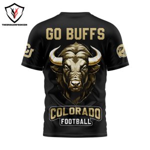 Colorado Buffaloes Football Go Buffs 3D T-Shirt