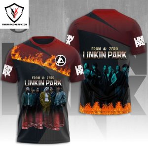 2024 Linkin Park From Zero The Emptiness Machine 3D T-Shirt