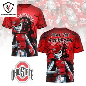 Ohio State Buckeyes Go Bucks Est 1890 3D T-Shirt – Red