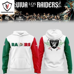 2024 Las Vegas Raiders x Mexico Design Hoodie