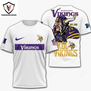 Minnesota Vikings Skol Vikings 3D T-Shirt