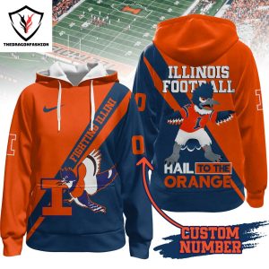 Illinois Fighting Illini Football Hail To The Orange Hoodie