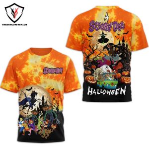 Trick Or Treat Scooby-Doo Halloween 3D T-Shirt