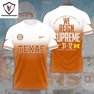 Jesus Won Texas Longhorns Football 3D T-Shirt