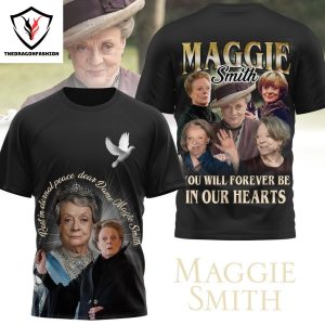 Maggie Smith 1934-2024 You Will Always Be In Our Hearts 3D T-Shirt