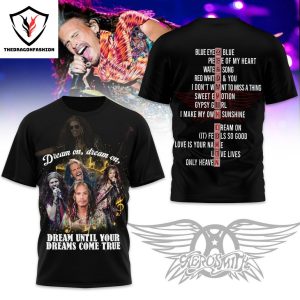 Aerosmith Rock & Roll Farewell Tour 2024 3D T-Shirt