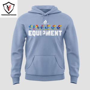 Kansas Jayhawks Football Equipment Design Hoodie