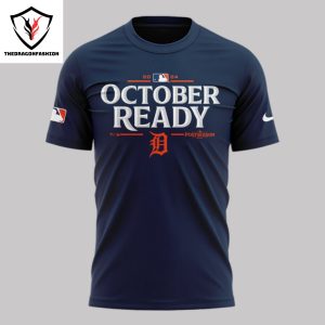 2024 Postseason October Ready Detroit Tigers 3D T-Shirt