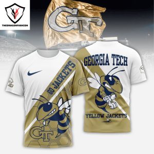 Georgia Tech Yellow Jackets Go Jackets 3D T-Shirt