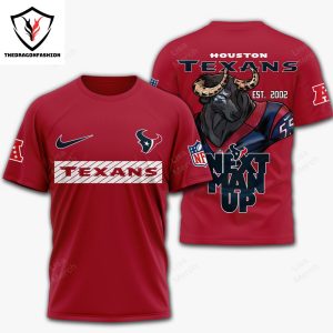 Andre Johnson Signature Houston Texans Football 3D T-Shirt