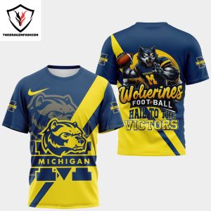 Michigan Wolverines Hail To The Victors 3D T-Shirt