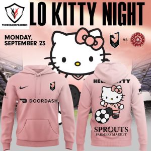 Angel City FC x Hello Kitty Night Black Hoodie