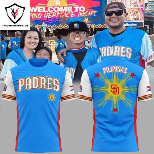 San Diego Padres Filipino Heritage Night 3D T-Shirt