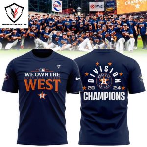 Houston Astros We Own The American League West Division Champions 3D T-Shirt